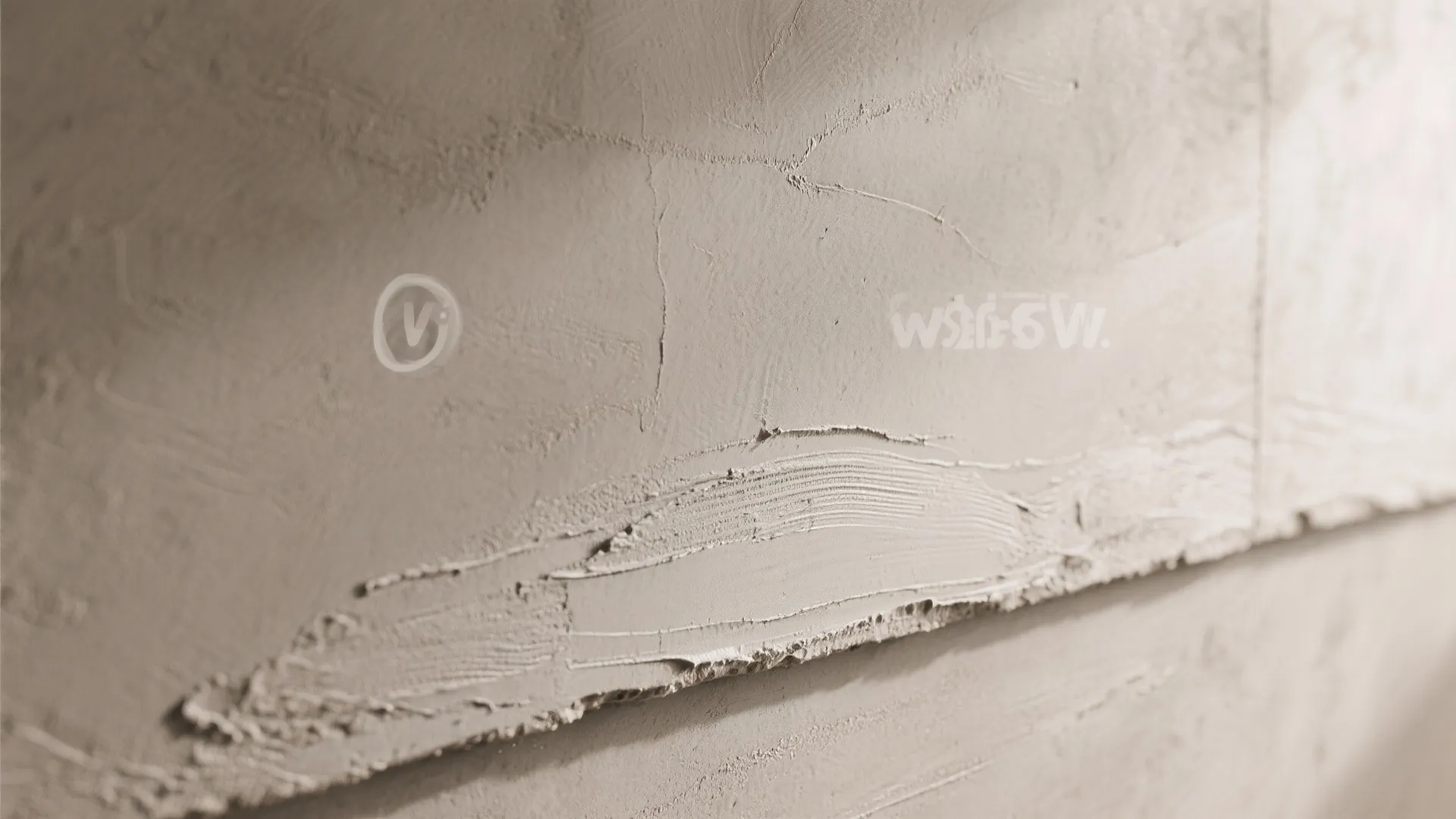 Microcement or Textured Plaster Feature Wall