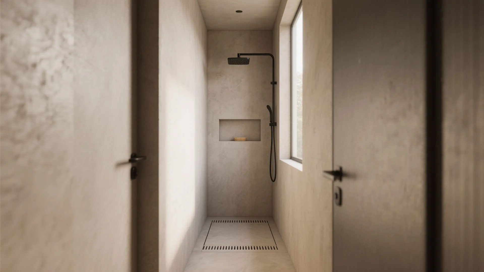 Microcement in Wet Zones for a Seamless Look