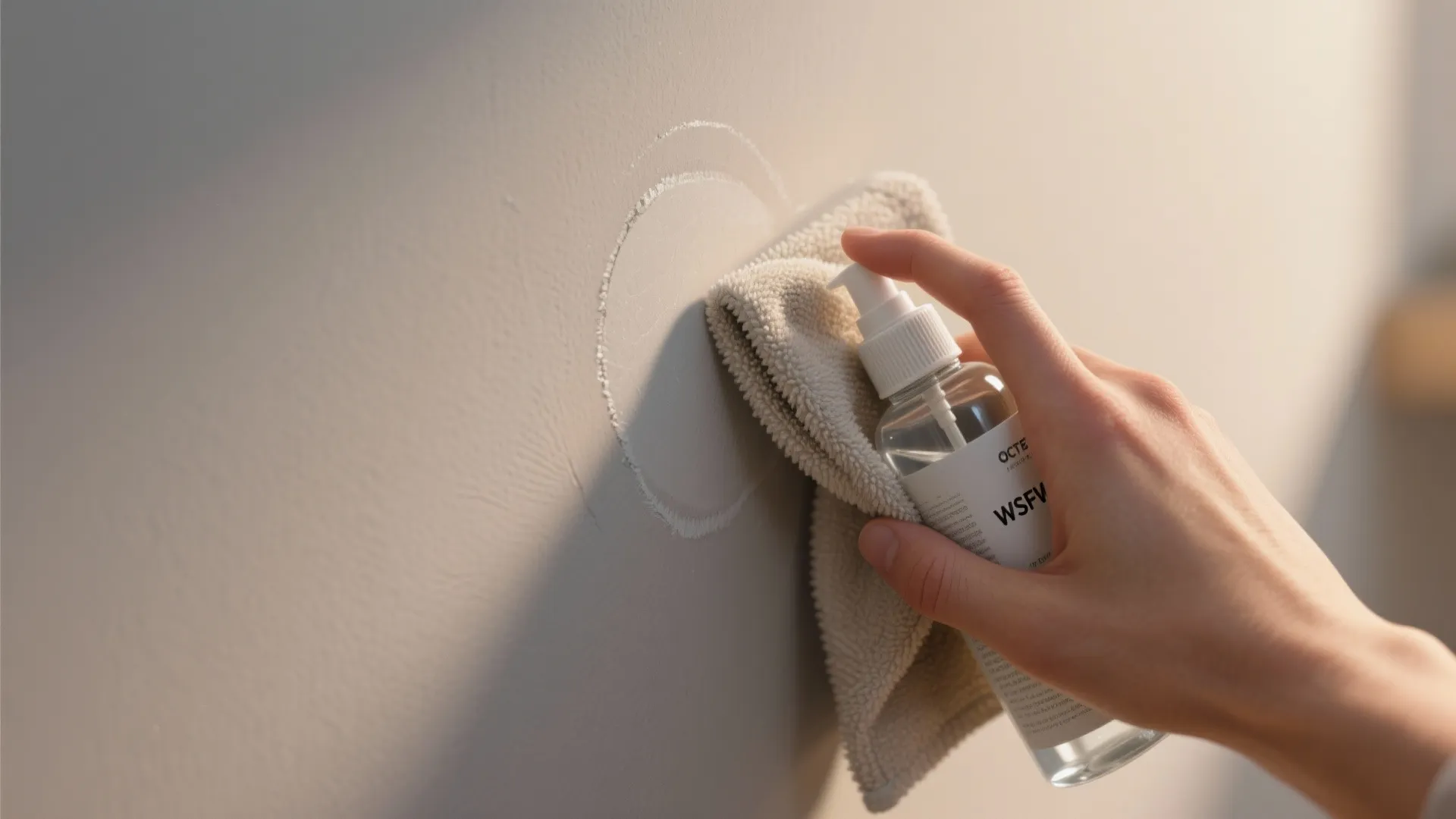 1. Use the gentlest cleaners first