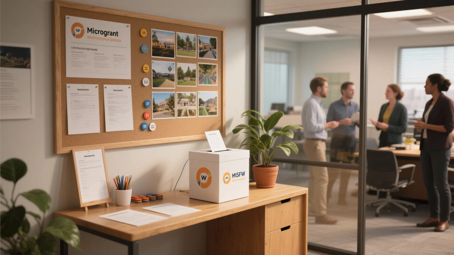 5) Microgrant “Pay-It-Forward” Stations