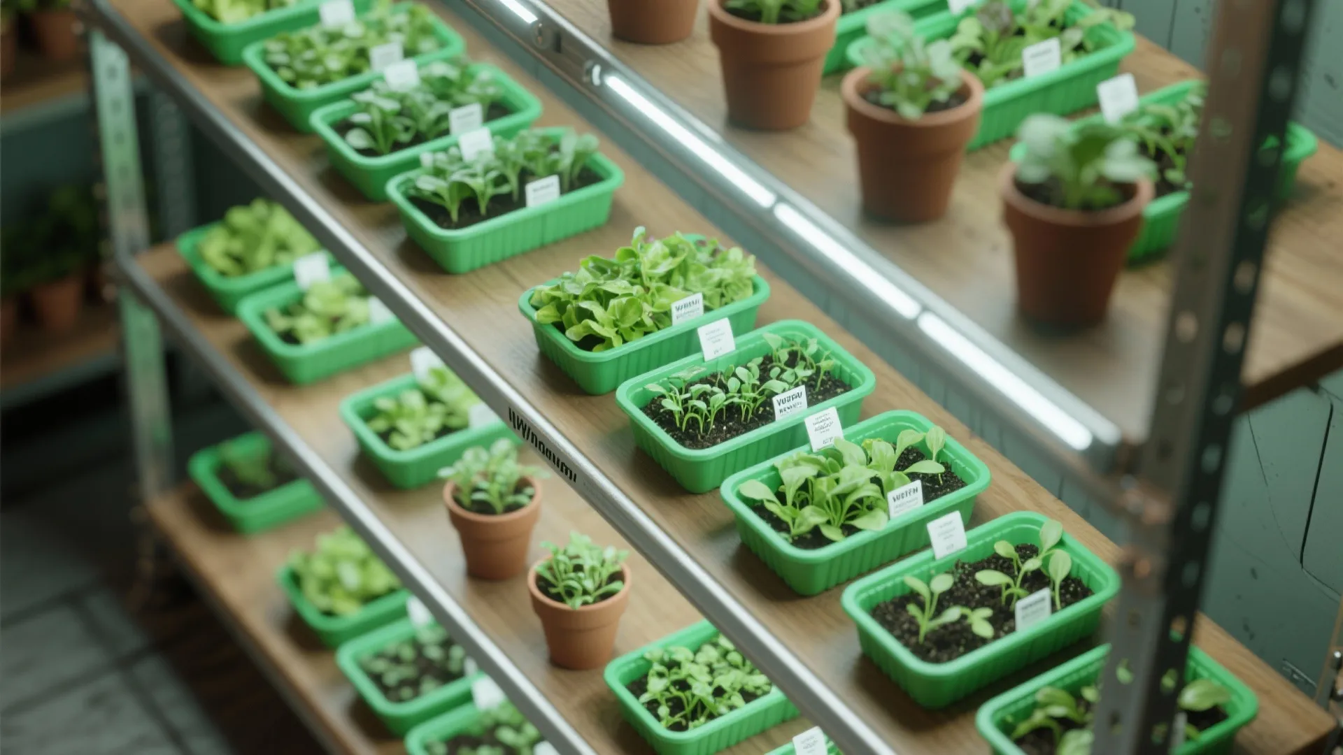 5. Micro-Green and Indoor Grow Zones