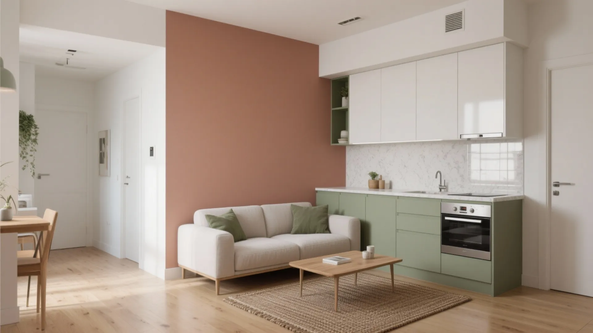 Color Blocking and Smart Micro‑Layouts (Including Tiny Kitchens)