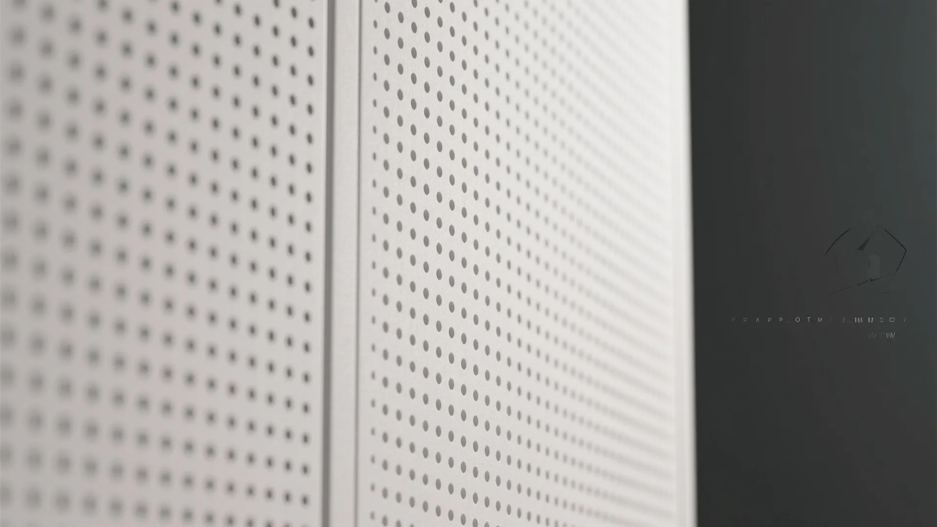 Acoustic Plaster or Micro-Perforated Panel Feature Wall