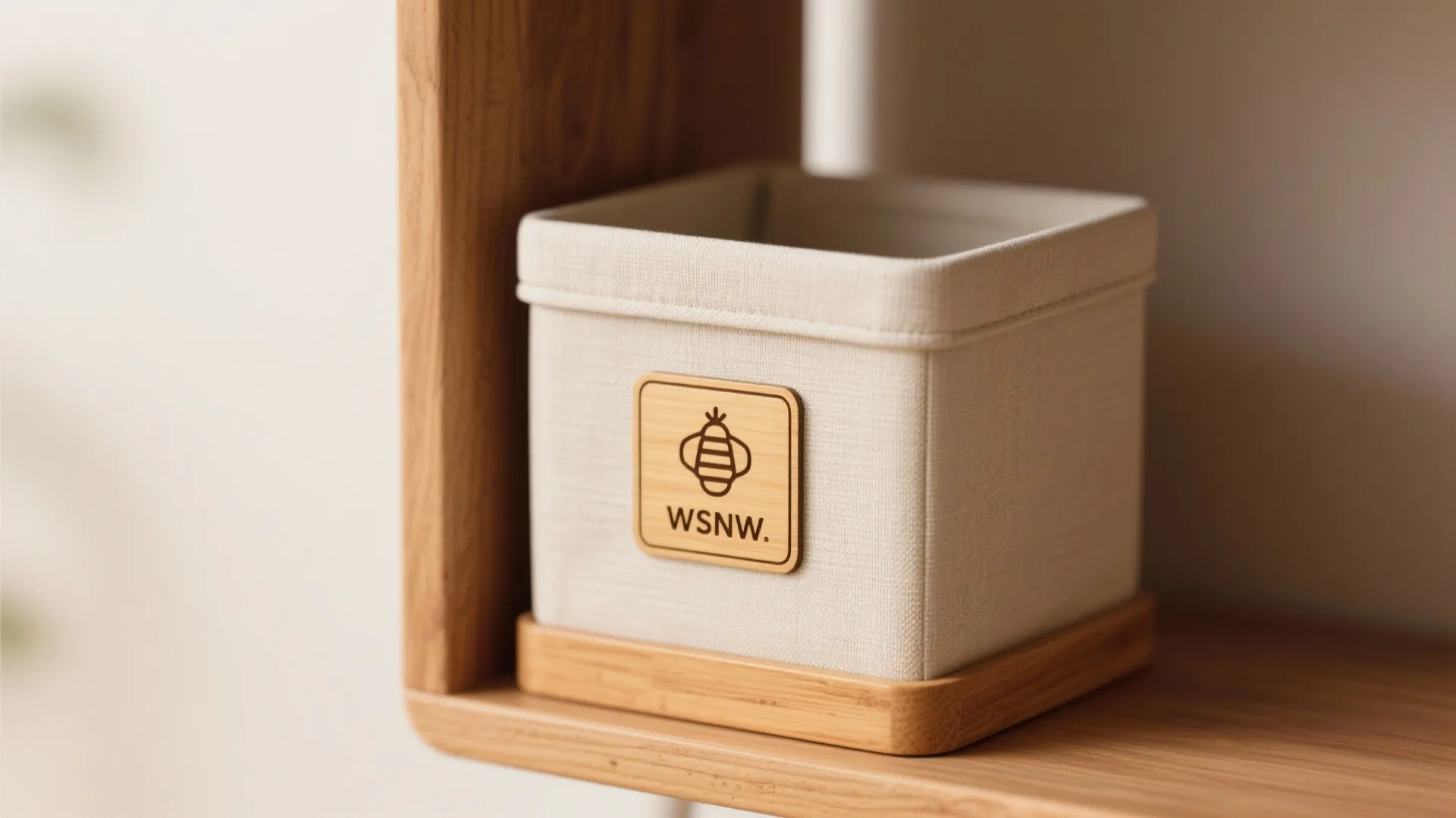 Warm materials, calm palette, and labeled micro-zones