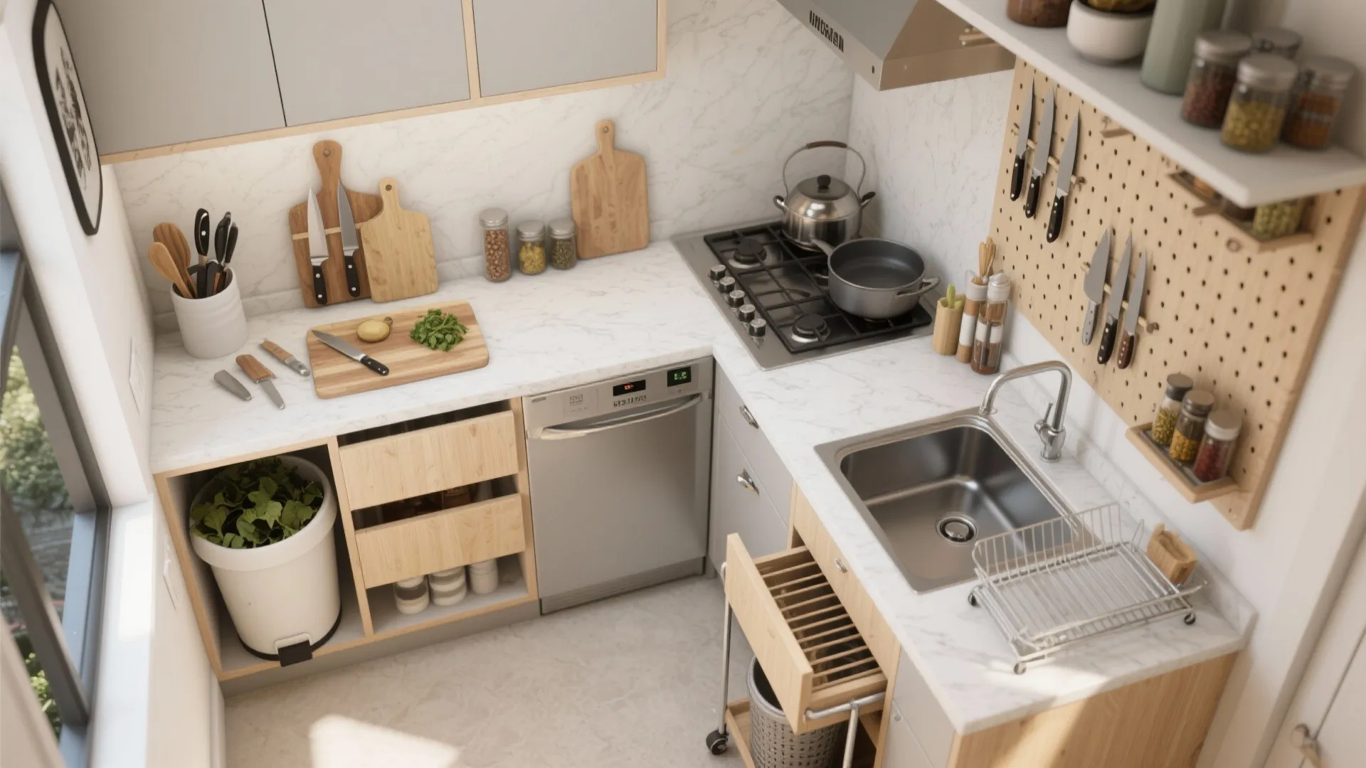 Micro-Zones and Moveable Helpers: Work Smarter