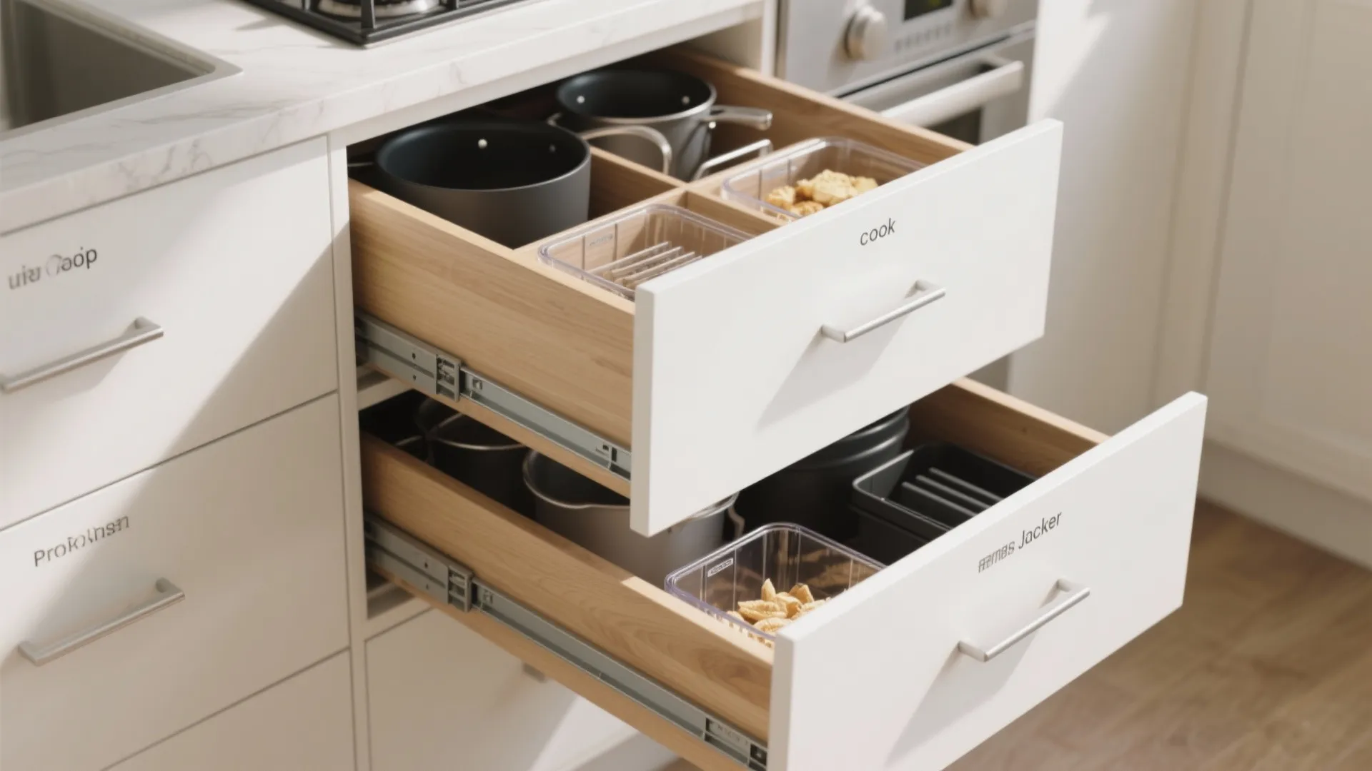 Minimalist storage with smart micro-zones