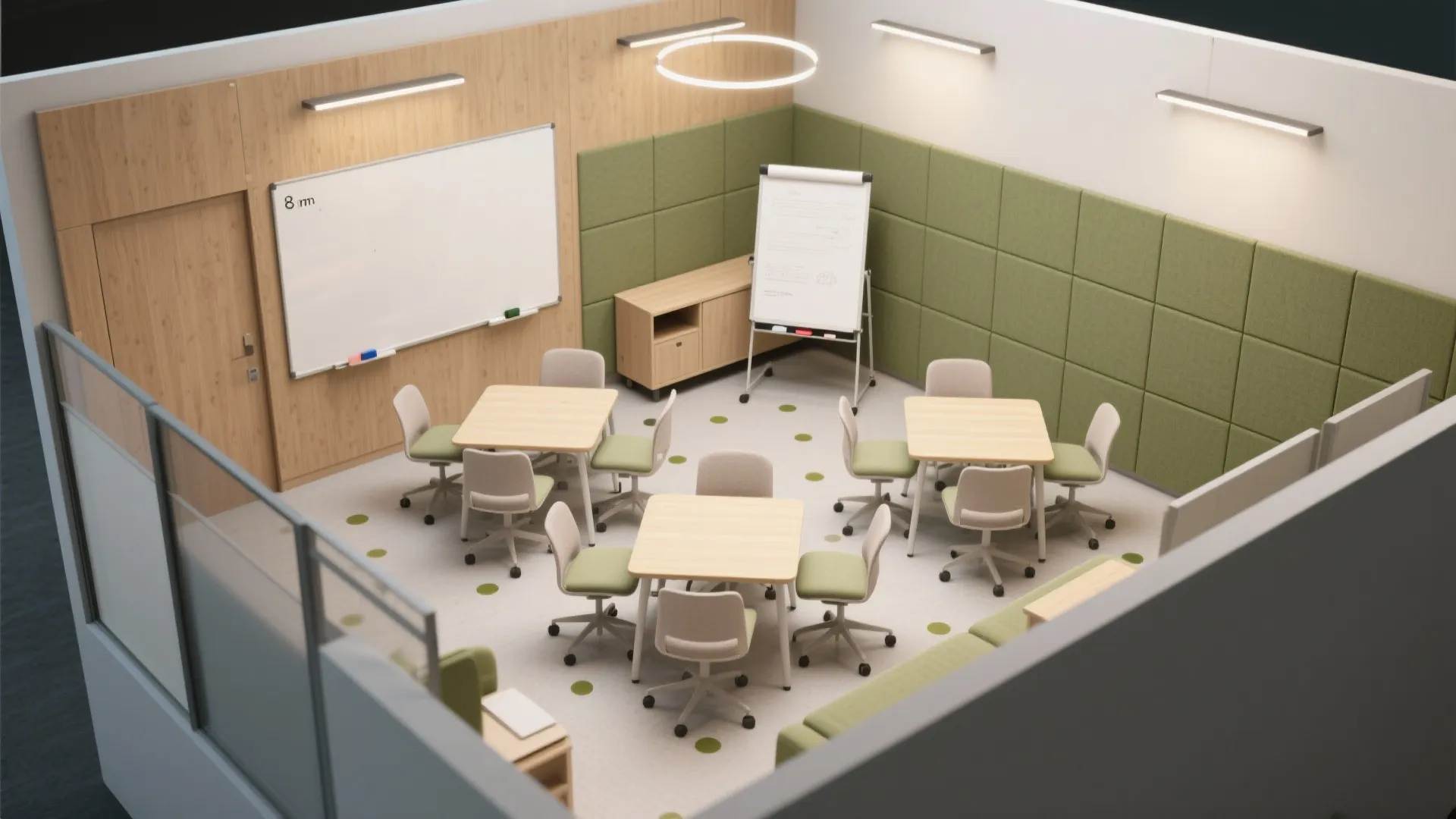 Flexible Furniture Micro-Zones