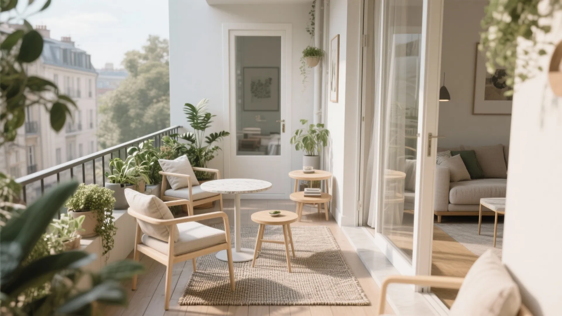 Micro-Zoning With Compact Furniture and Clear Circulation