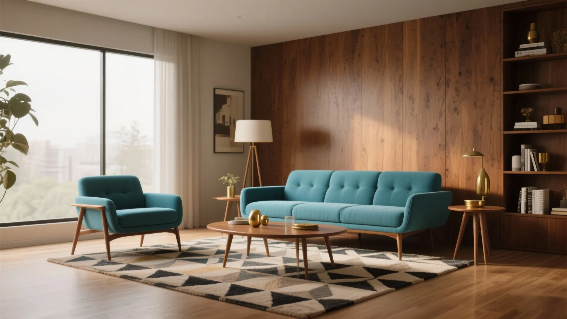 3. Mid-century Modern Pops