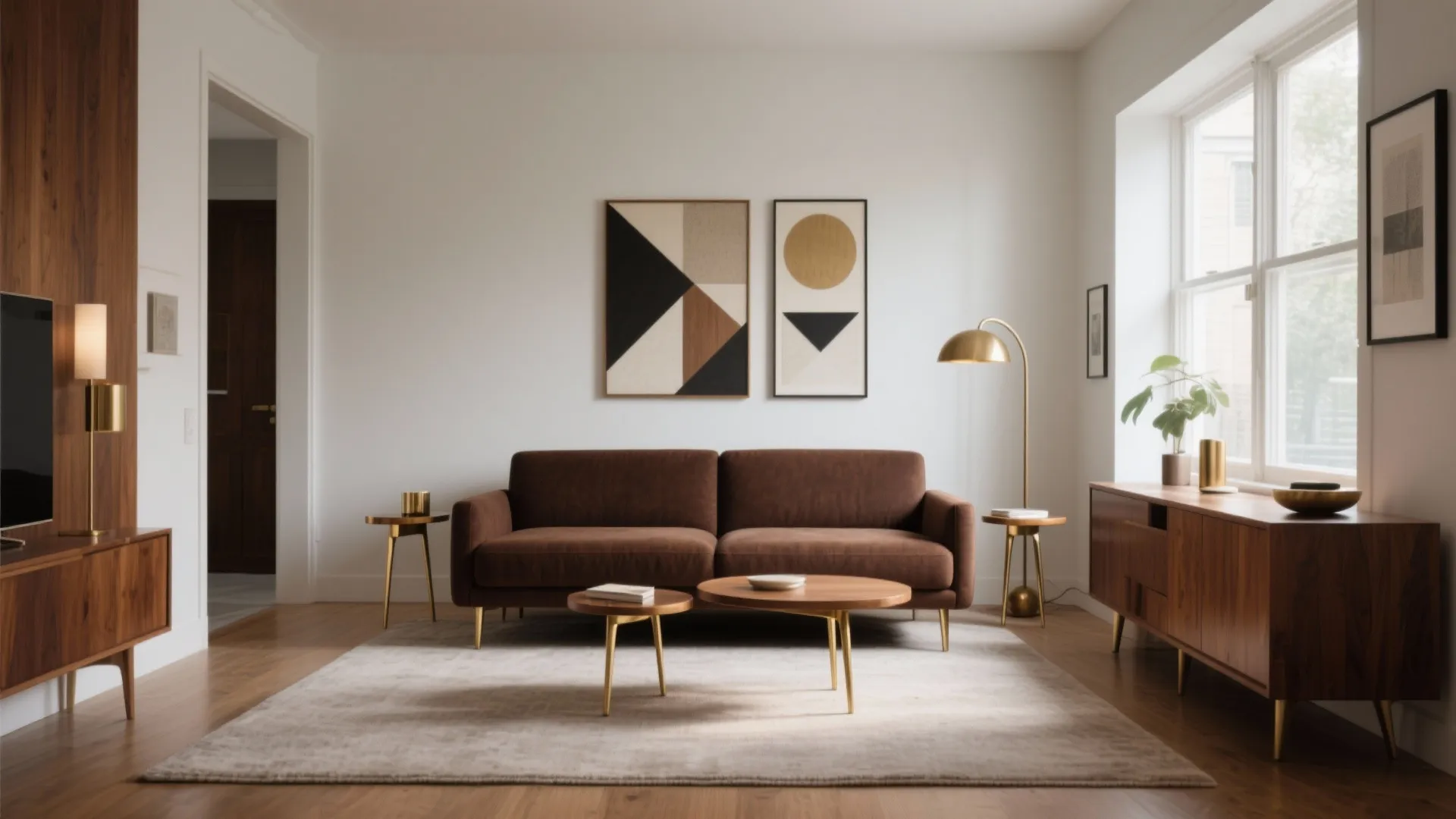 Mid-Century Modern Contrast