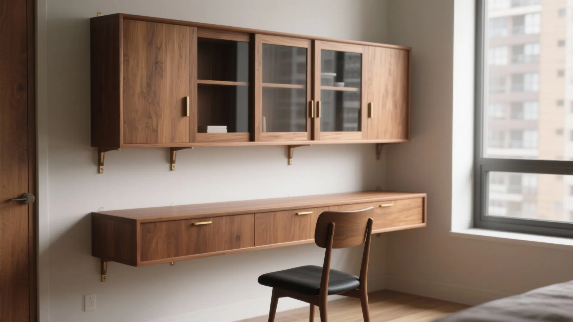 Mid-century Floating Hutch