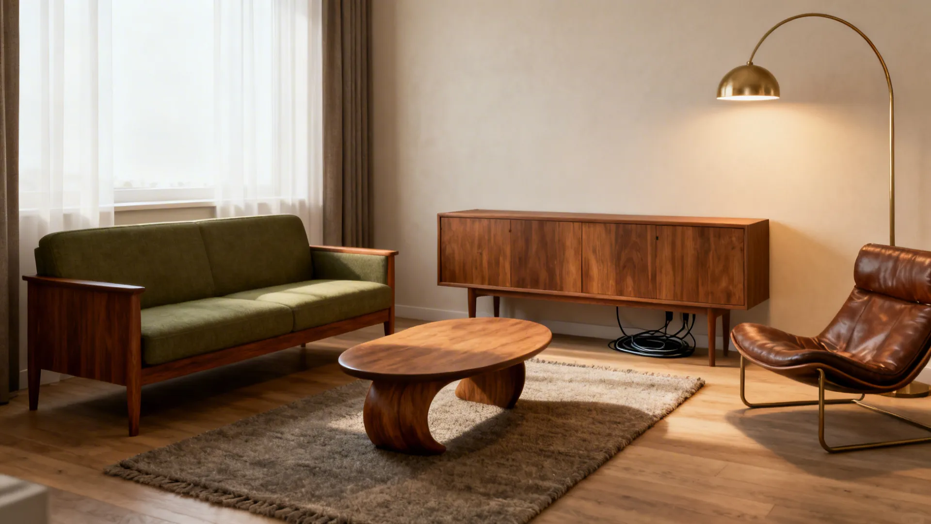 5 Mid-Century Modern Living Room Ideas: Practical mid-century modern furniture tips for small living rooms with real-world examples