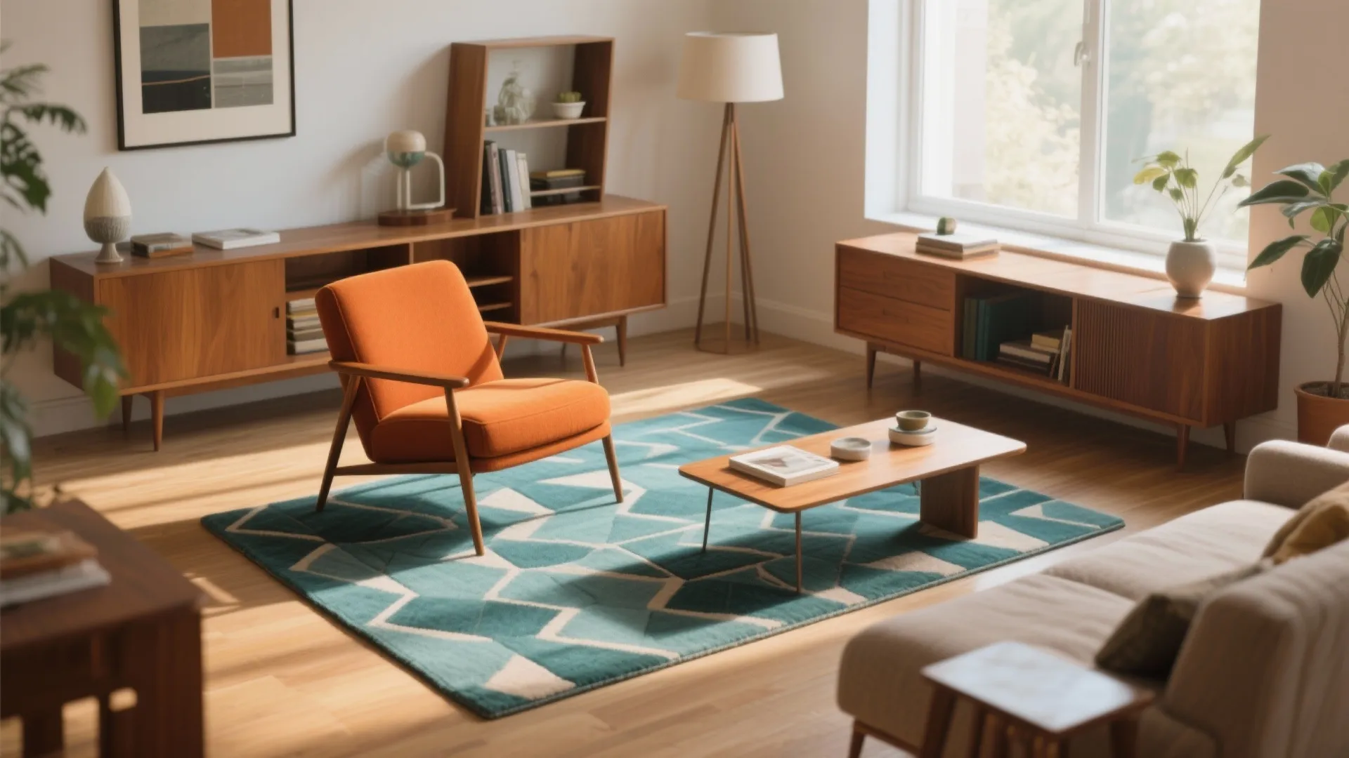 2. Mid-Century Modern Influence