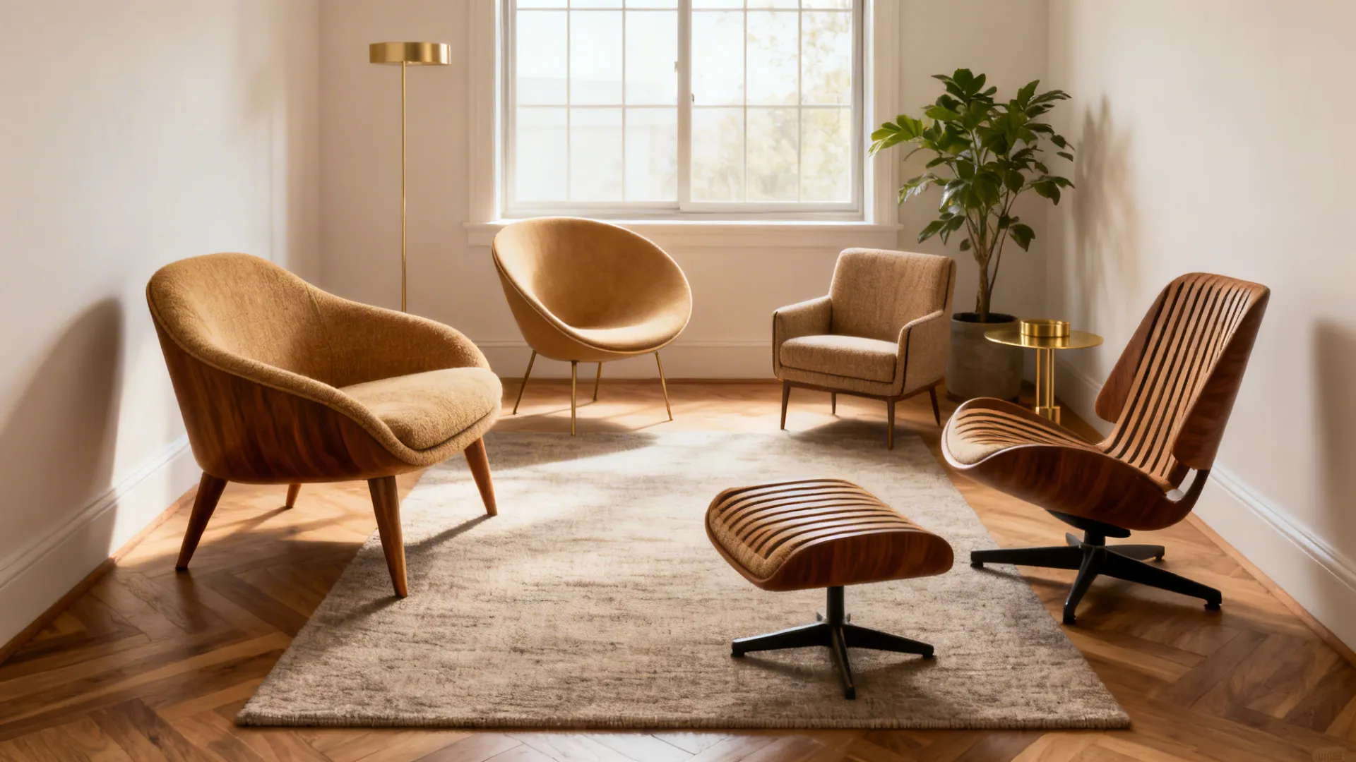 5 Mid-Century Modern Accent Chairs for Small Living Rooms