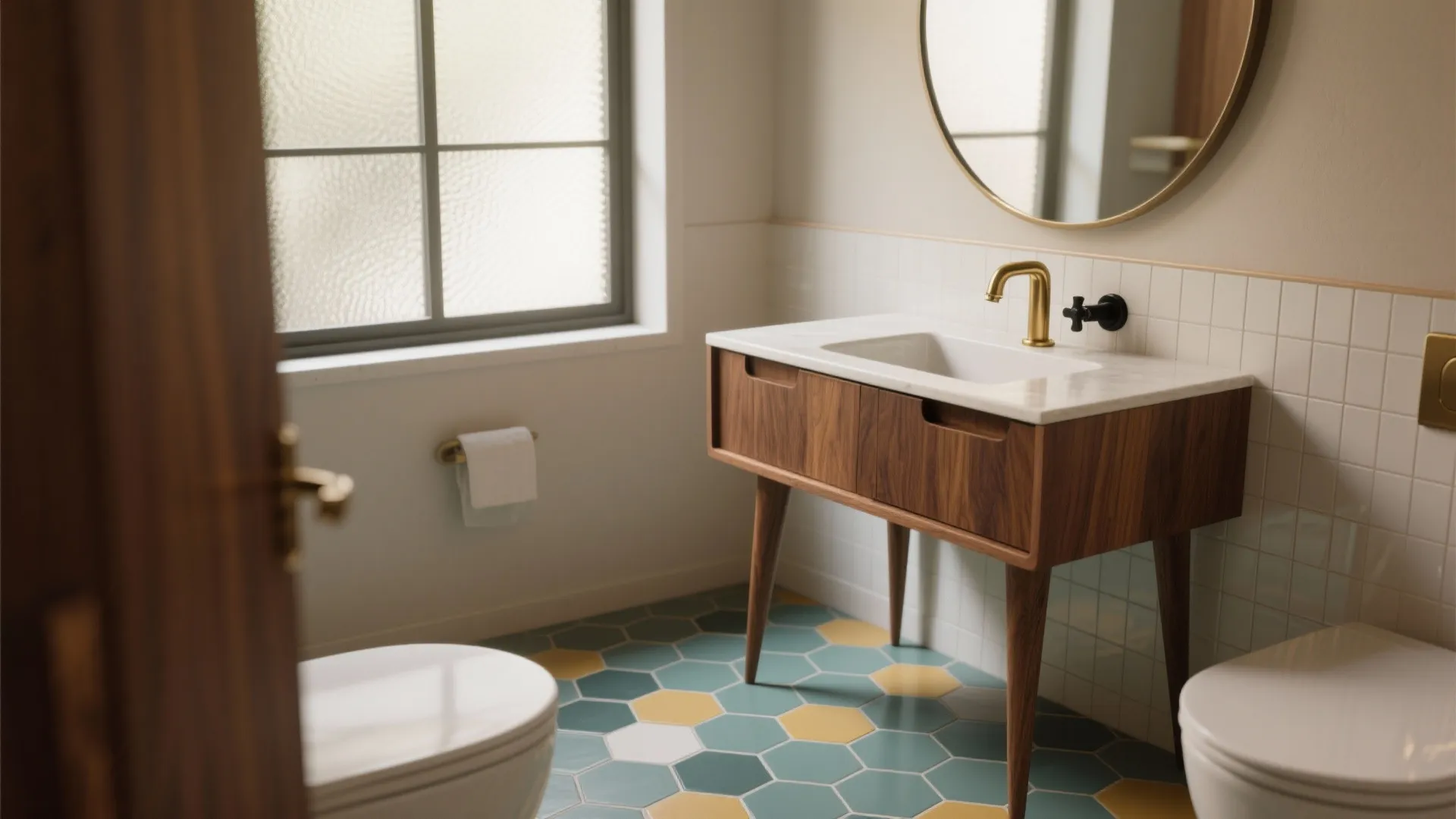 Mid Century Modern Bathroom Decor: 5 Ideas: Practical, stylish inspirations to bring mid‑century charm to small bathrooms