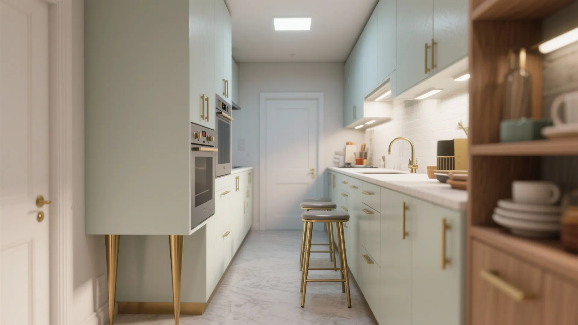 Tip 2: Mid-century Metal Tapered Legs