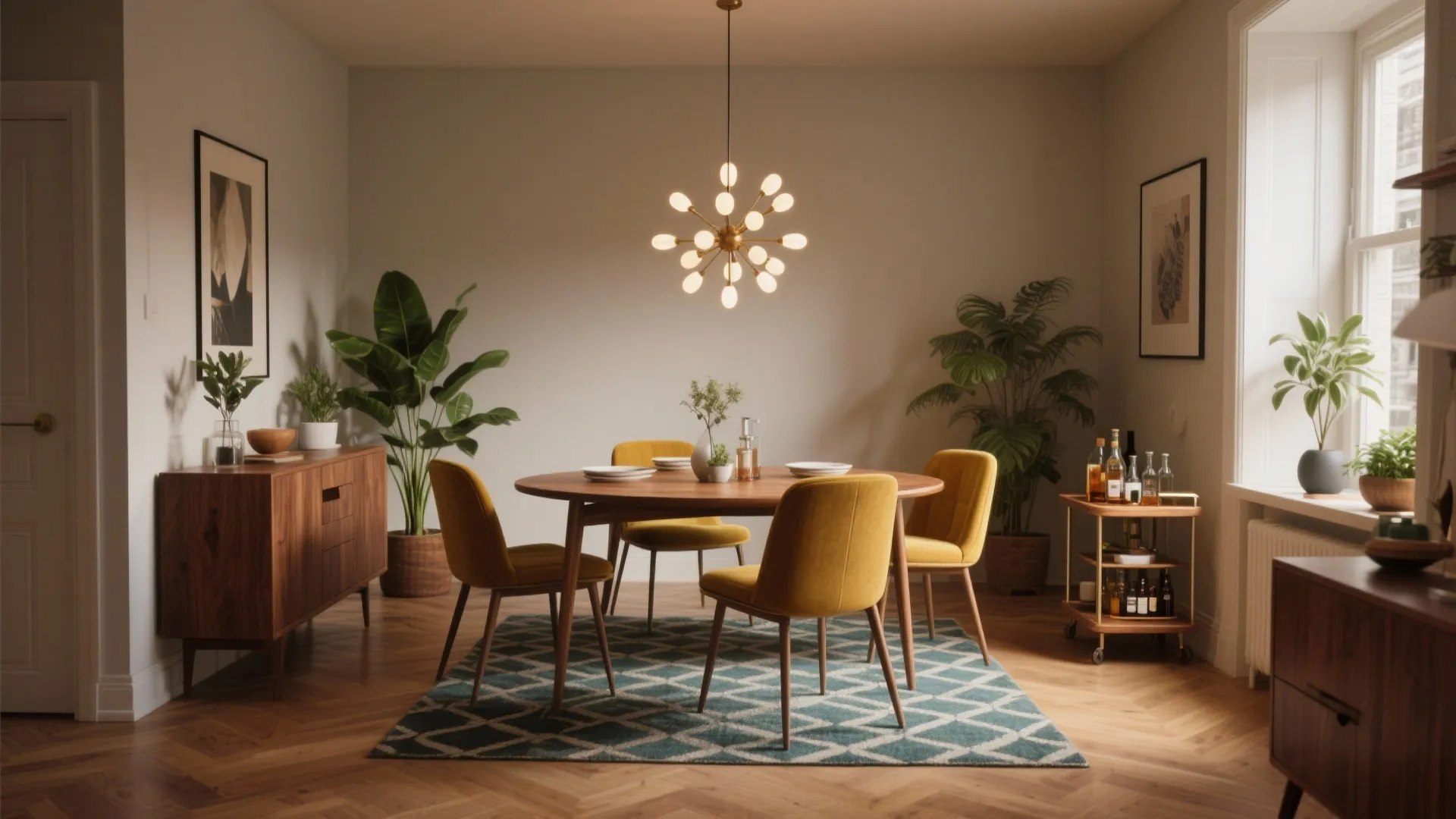 10 Mid-Century Modern Dining Room Ideas: Small Space, Big Style: My Go-To Mid-Century Dining Room Inspirations