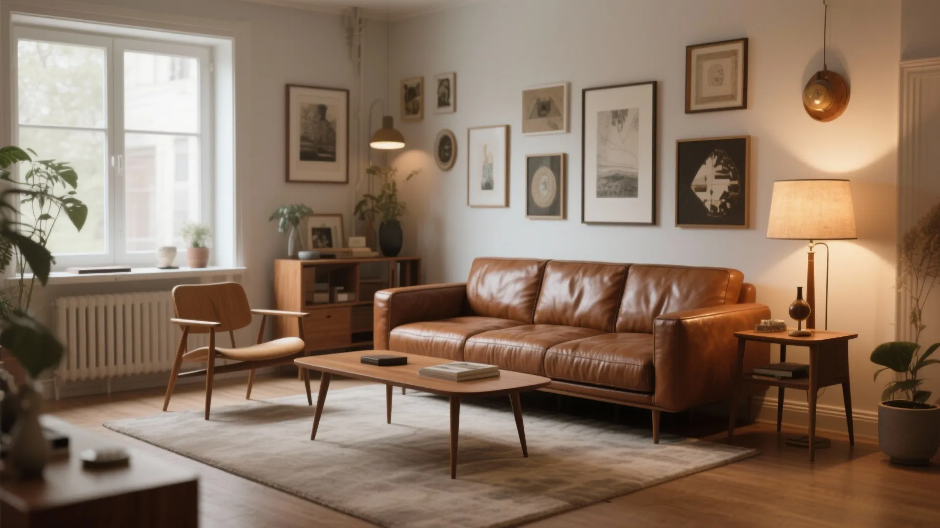 3. Mid-Century Eclectic Mix