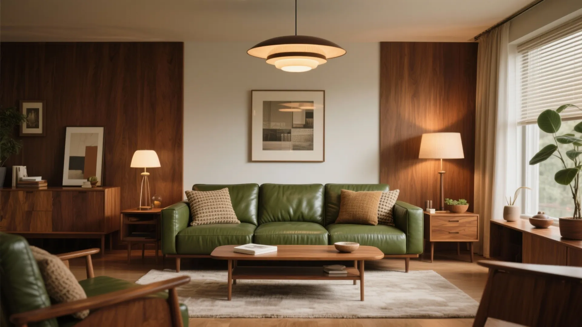 2. Mid-Century Modern Vibes