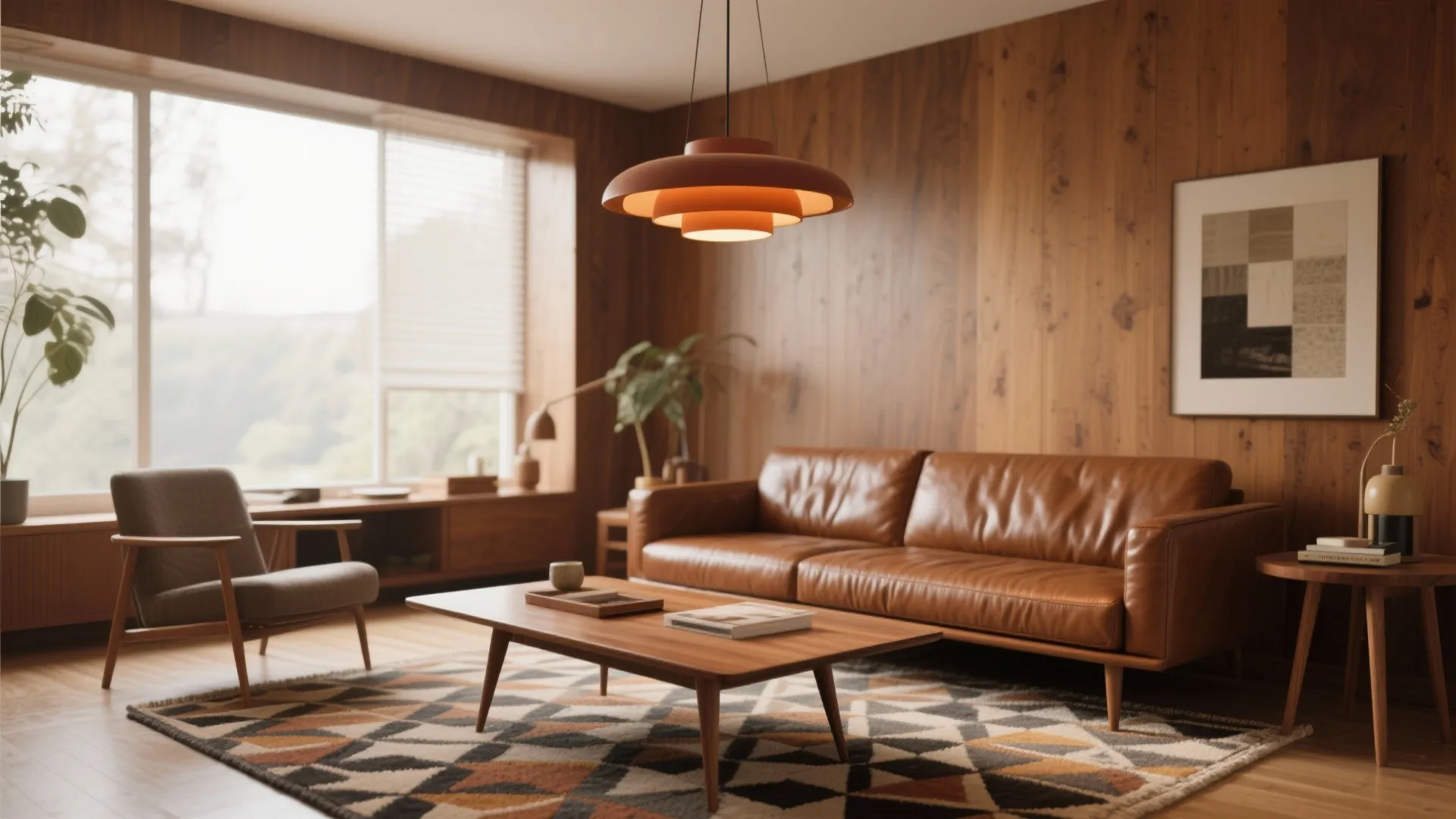 4. Mid-Century Modern Touches