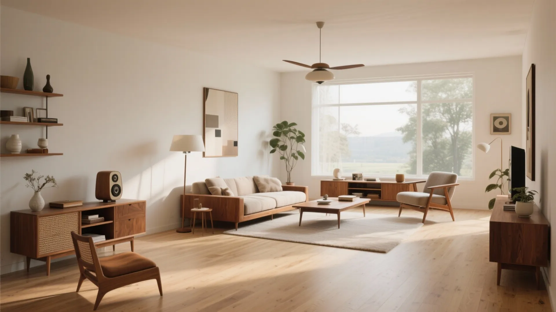 9. Mid-Century Modern Revamp