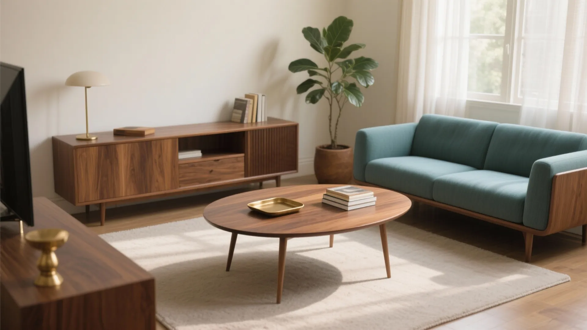 Small Mid Century Modern Coffee Table — 5 Ideas: Small mid-century modern coffee table ideas that maximize style and function in tight living rooms