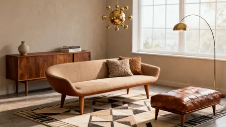 5 Mid-Century Modern Living Room Ideas