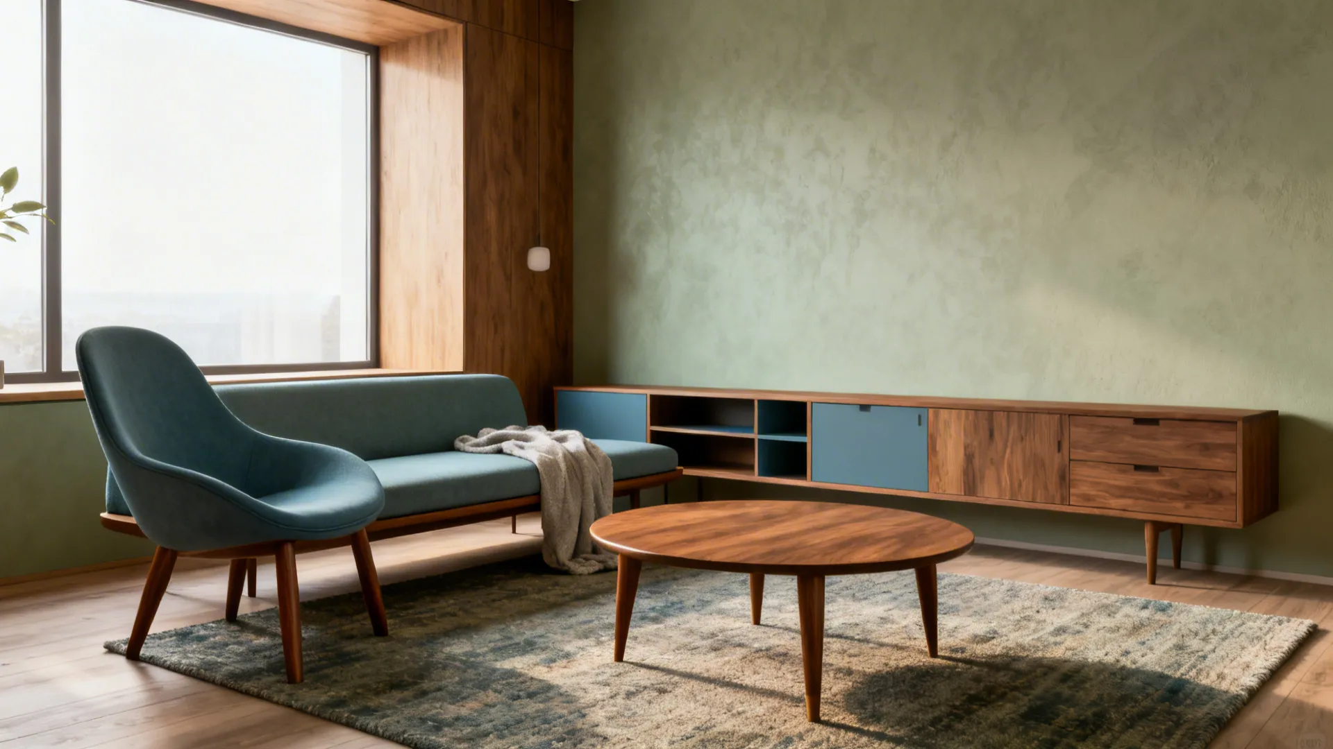 5 Mid-Century Modern Living Room Ideas