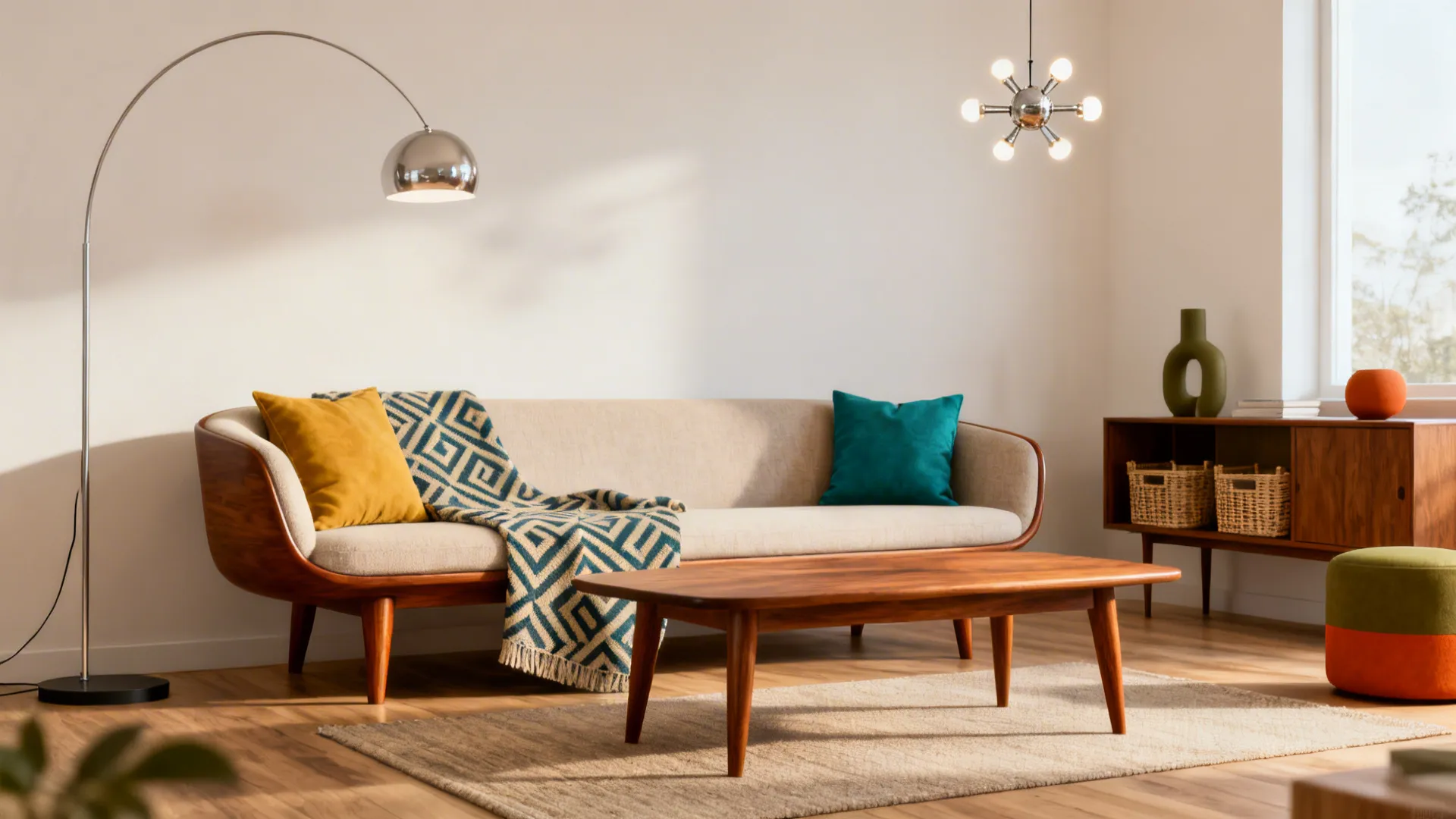 5 Mid-Century Modern Living Room Ideas