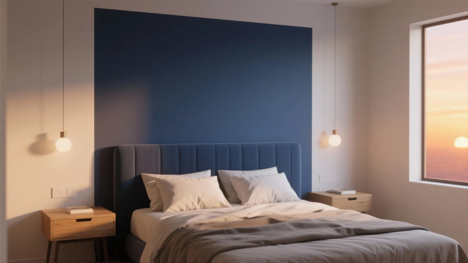 4. Bold Accent Walls