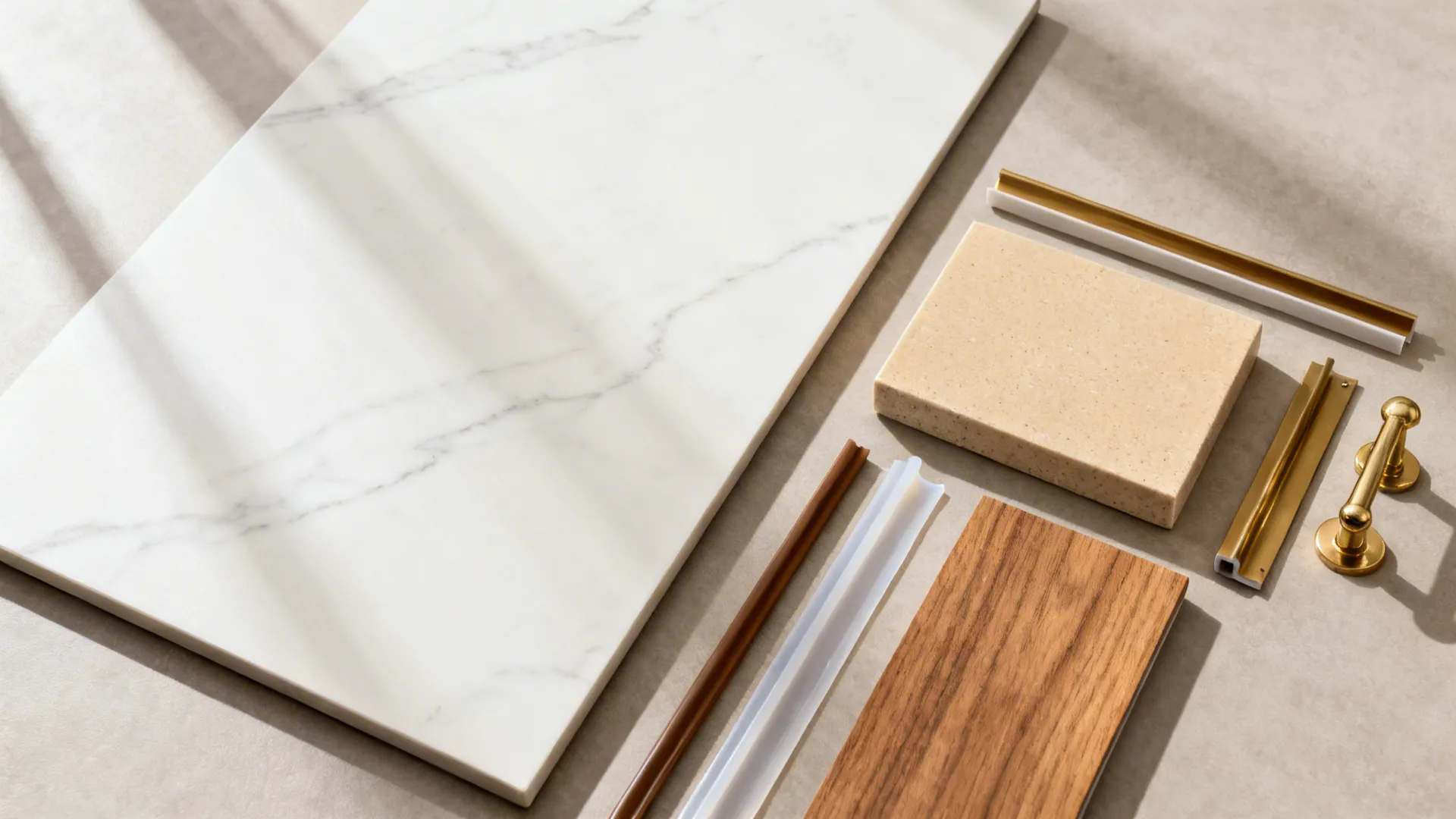 Midwest-Modern Materials: Porcelain, Quartz, and Real Wood Accents