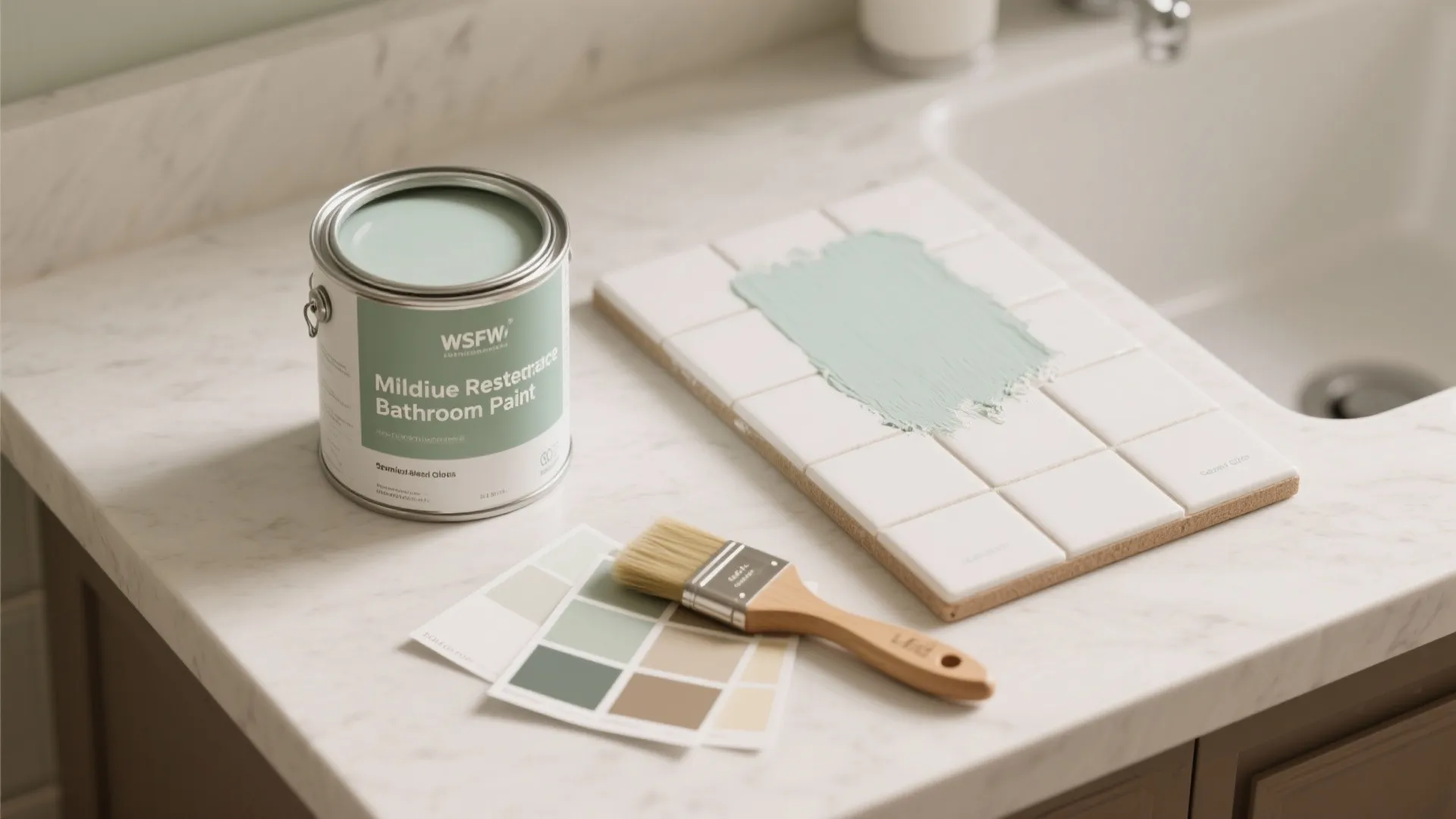 4. Use breathable, mildew-resistant paint for the rest