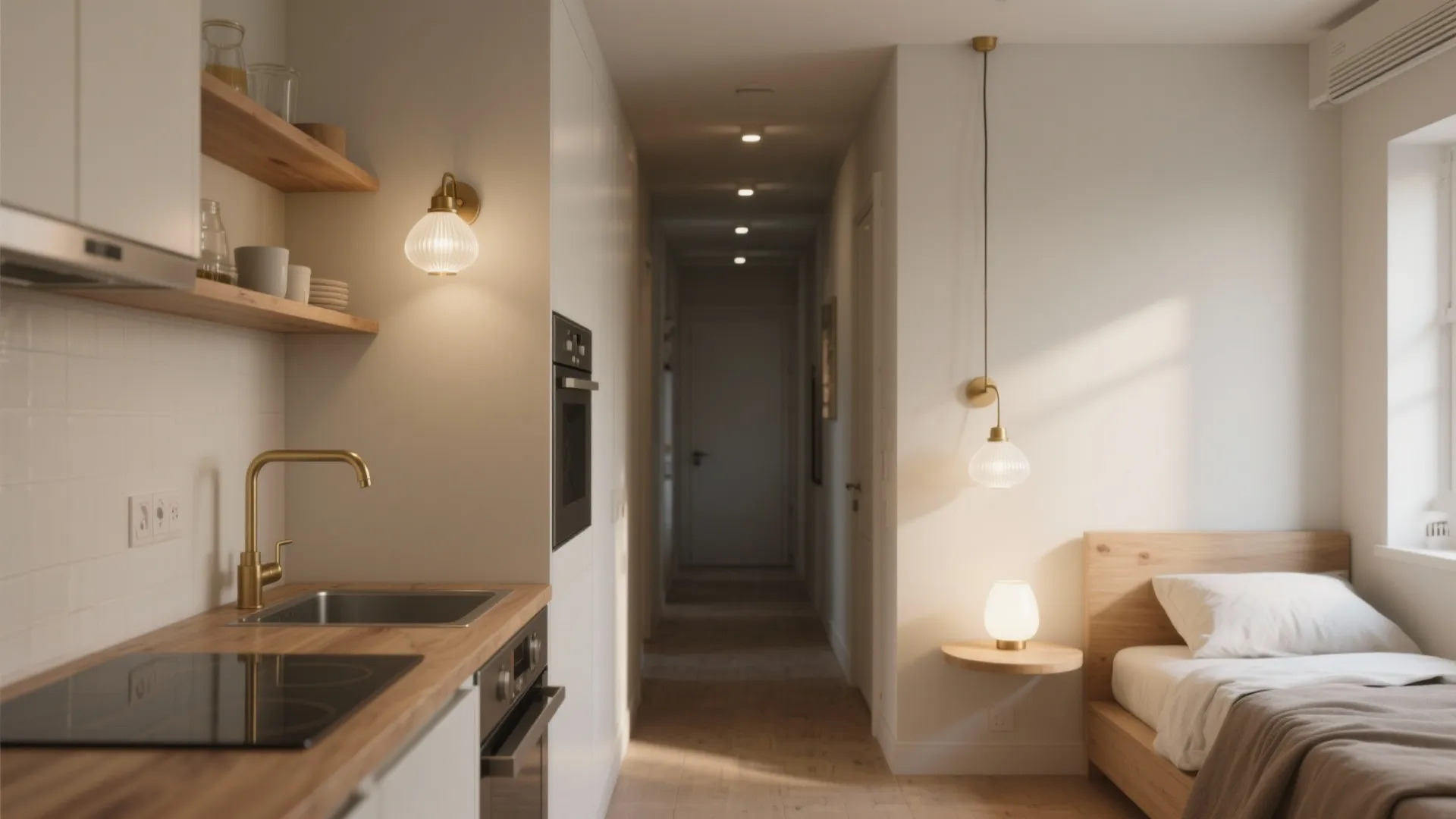 5 Creative Small-Space Ideas with a Milk Glass Wall Light: How I used milk glass wall lights to transform tiny kitchens, bathrooms, and nooks — five practical inspirations from a pro designer