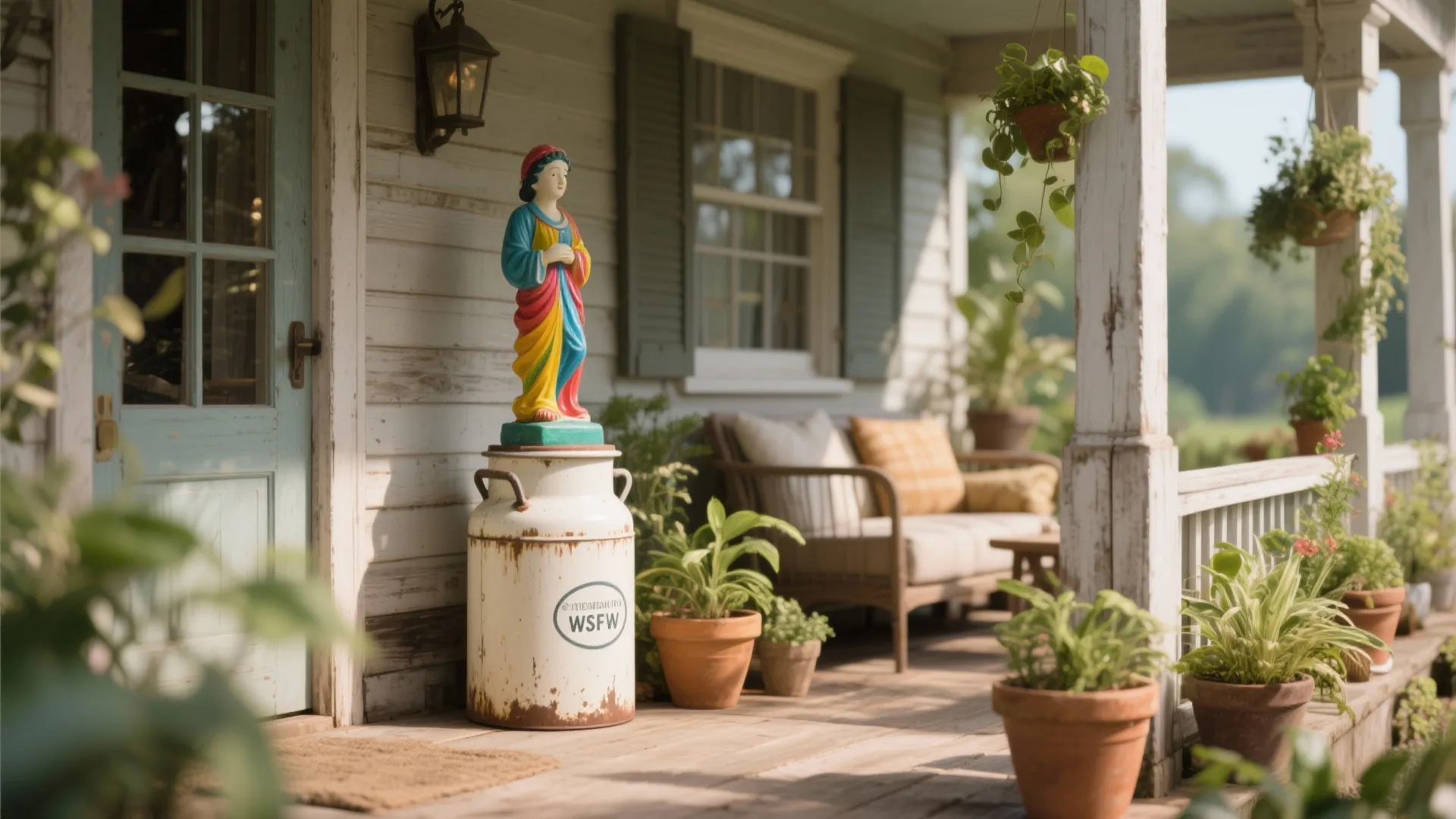 9. Vintage Art Pedestal