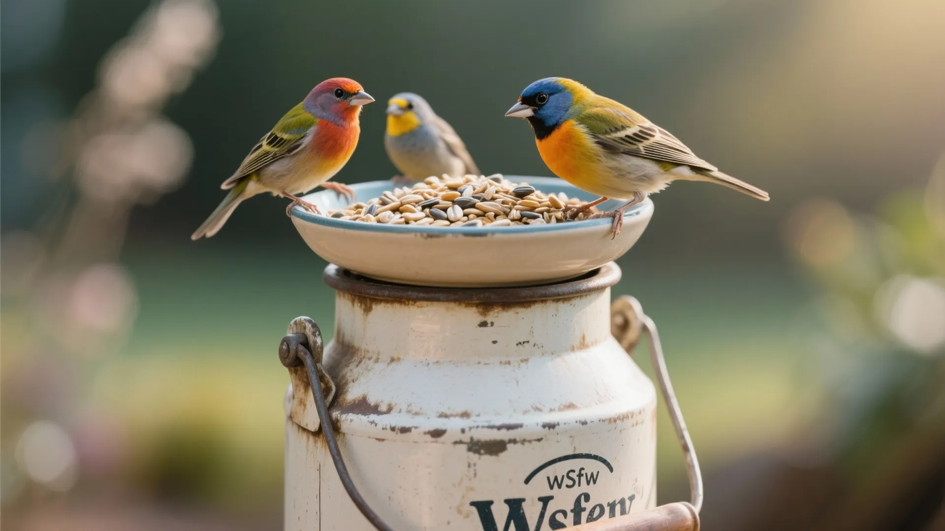 8. Bird Seed Station