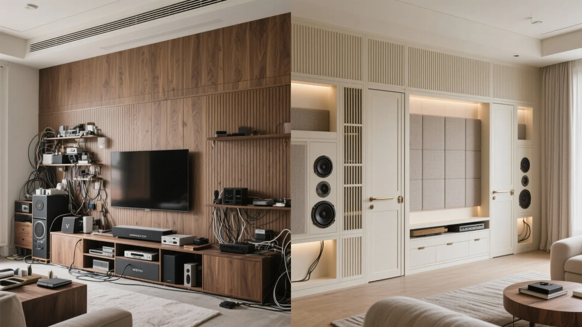 4) Bespoke millwork and hidden storage