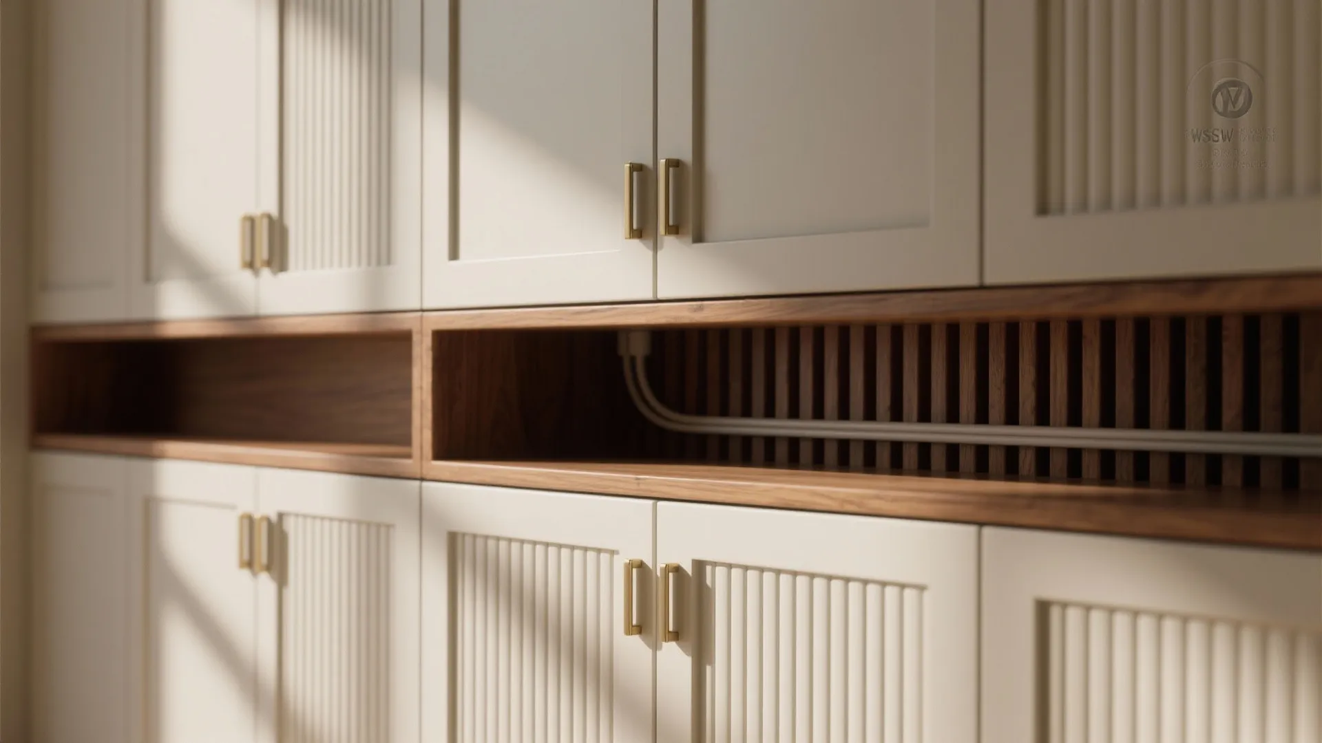Tailored Millwork and Hidden Clutter Control