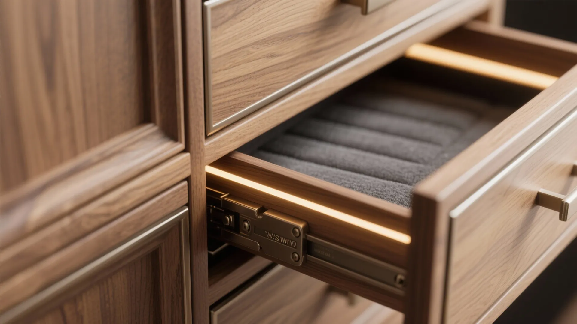 Tailored millwork that hides (almost) everything