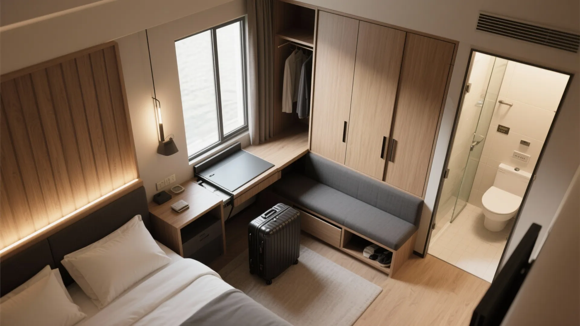 Multi-functional Millwork That Disappears