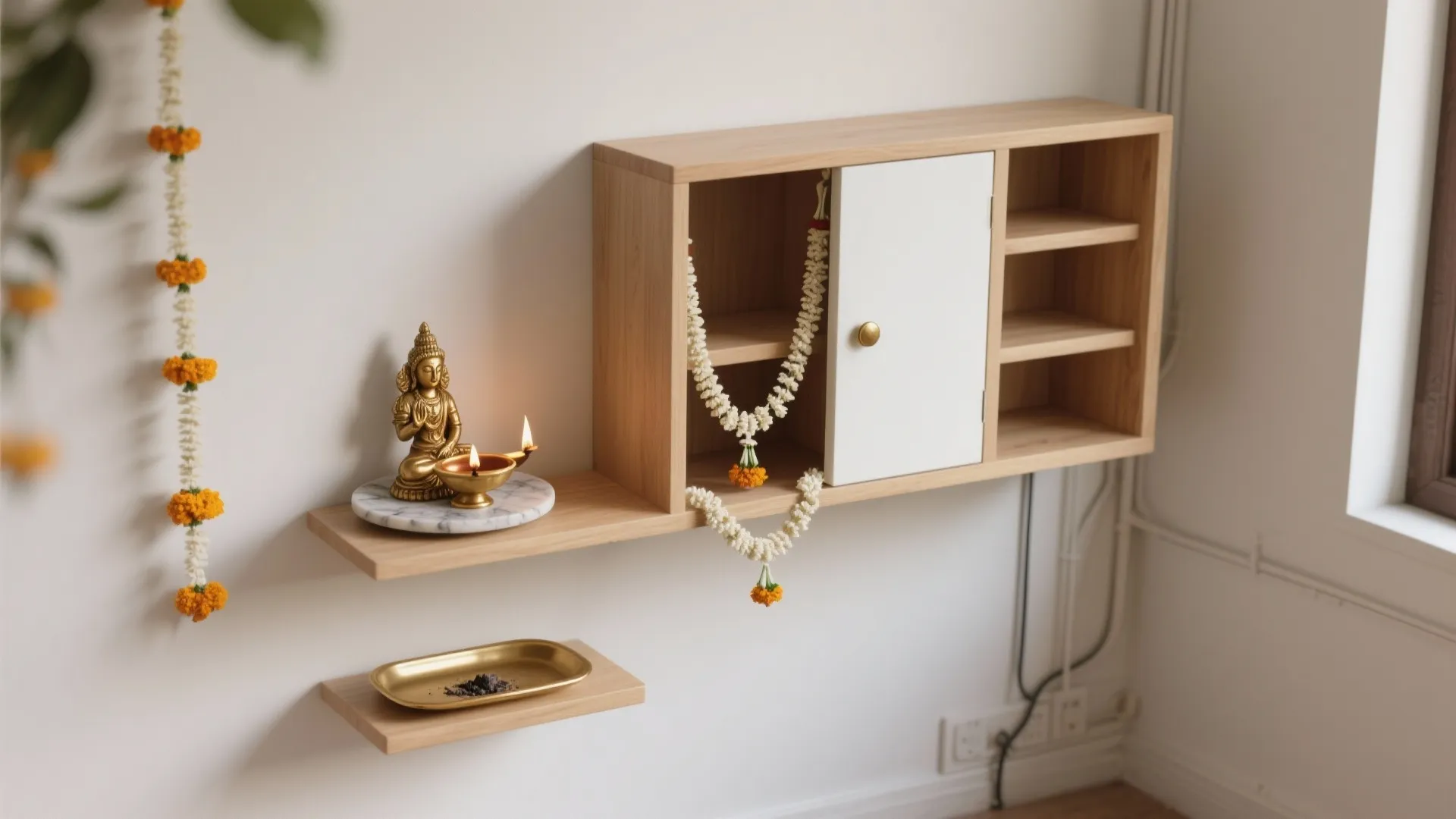 Minimalist Altar Storage