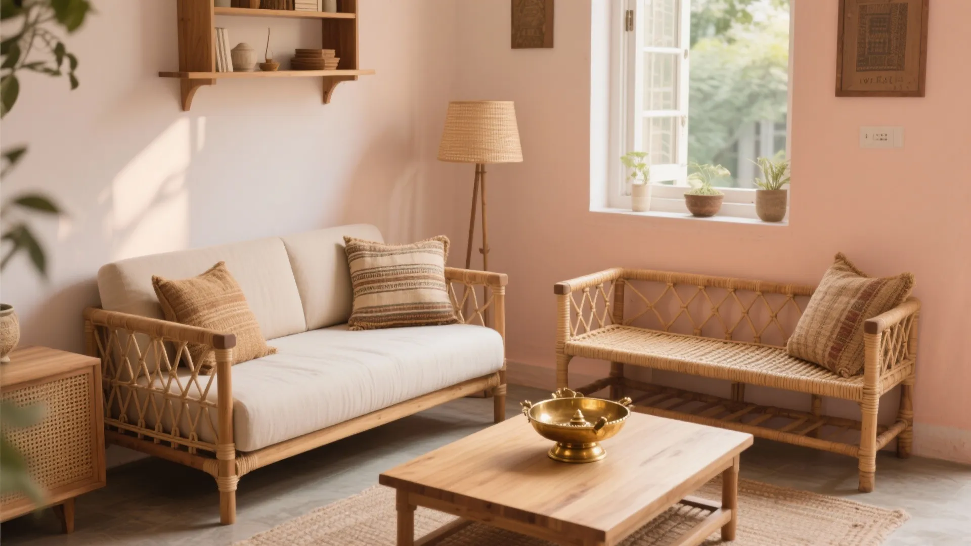 1) Minimalist Meets Indian Craft