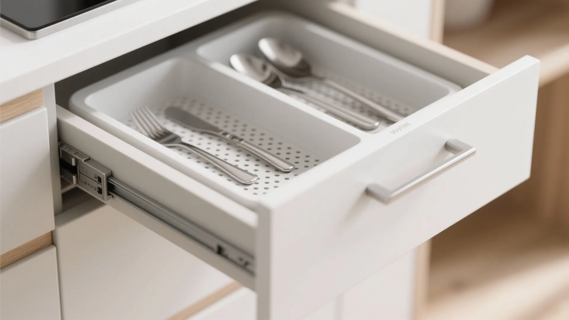 Minimalist kitchen storage that actually simplifies life