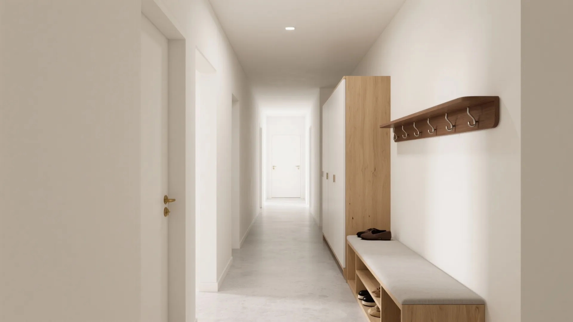 Minimalist Hall Storage That Actually Works