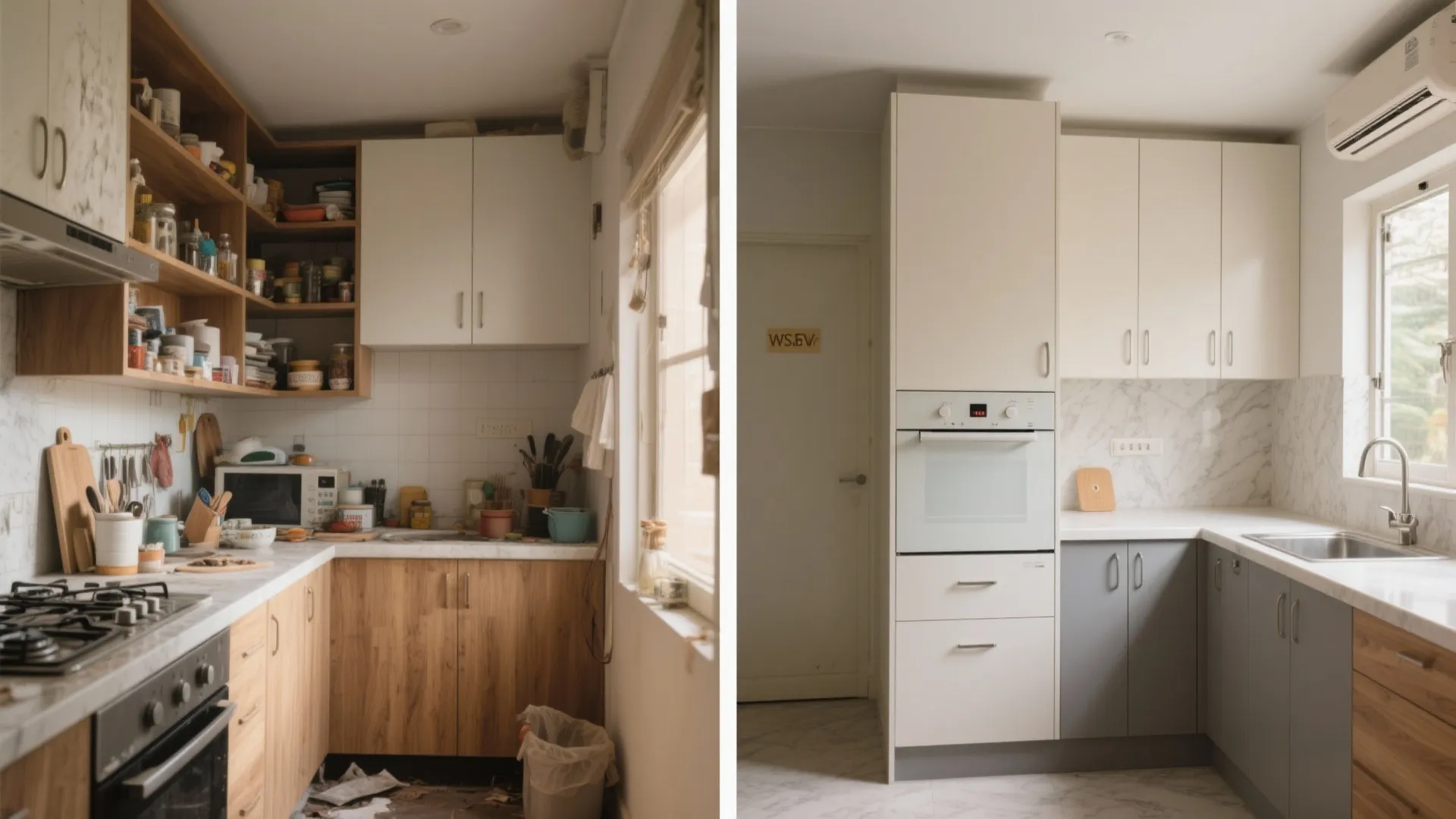 Minimalist kitchen storage that actually gets used