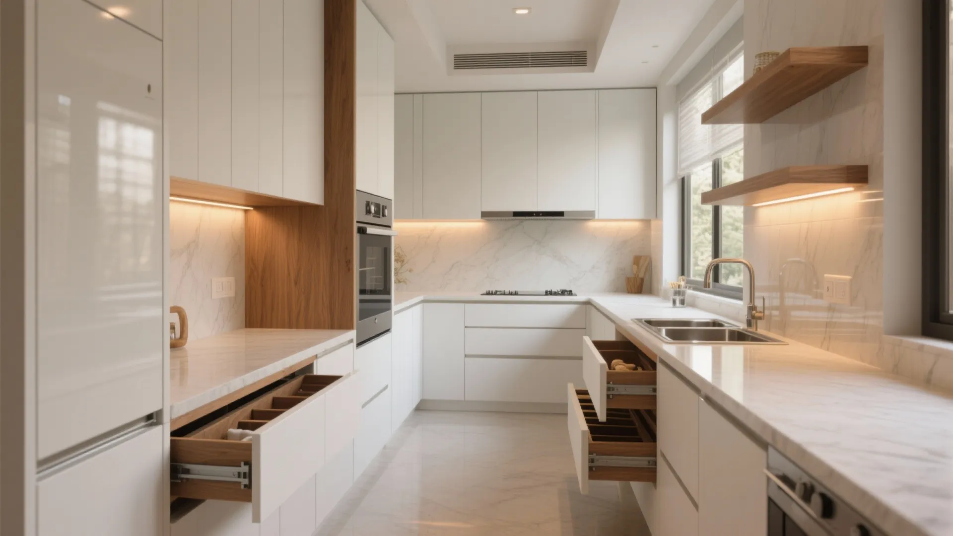 Minimalist Kitchen Storage That Works Overtime