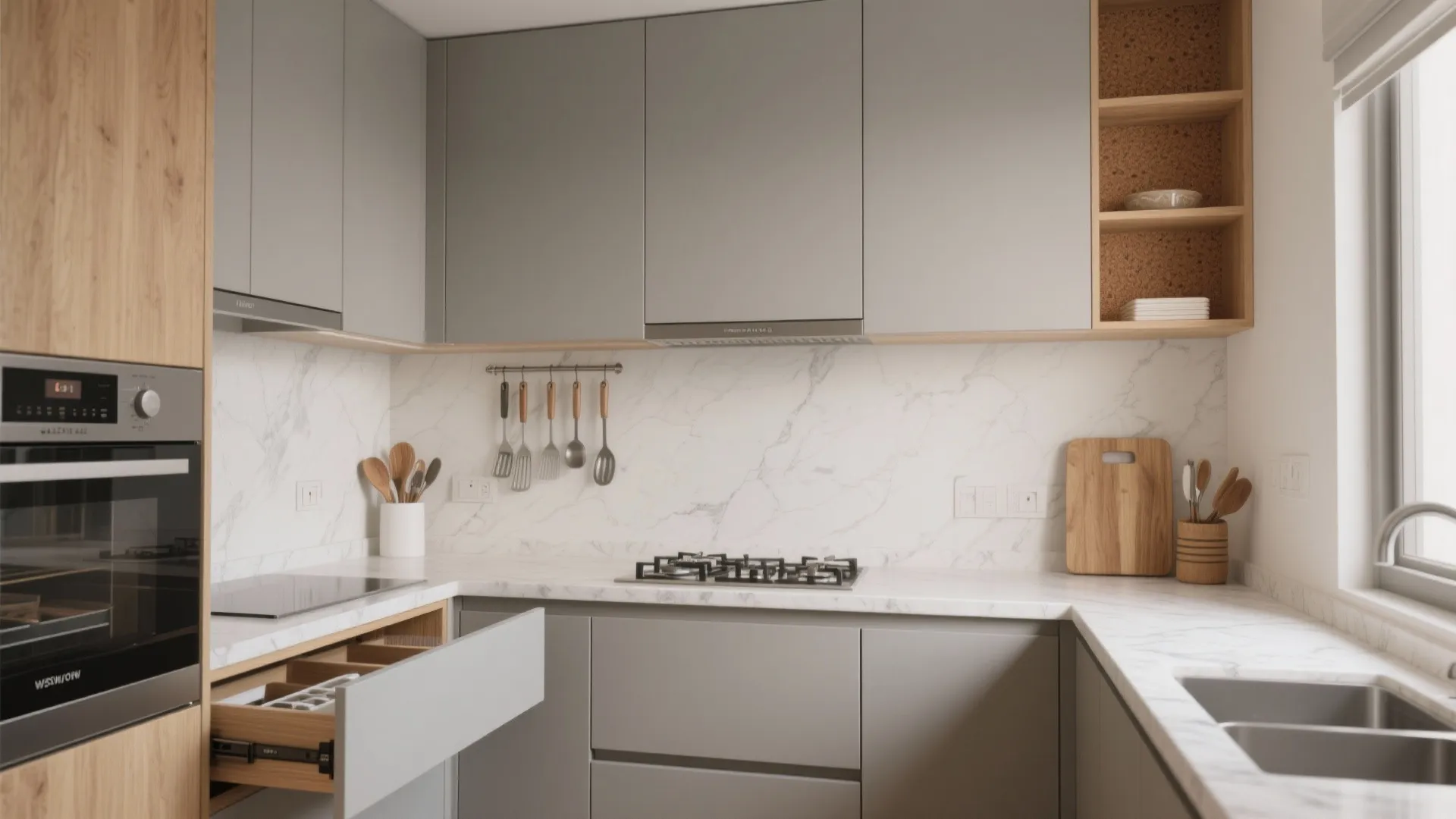 Minimalist Kitchen Storage