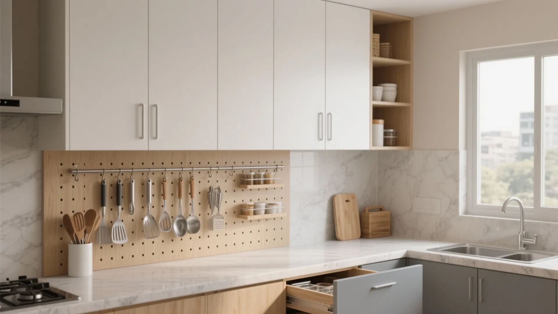 Minimalist Kitchen Storage That Works Harder