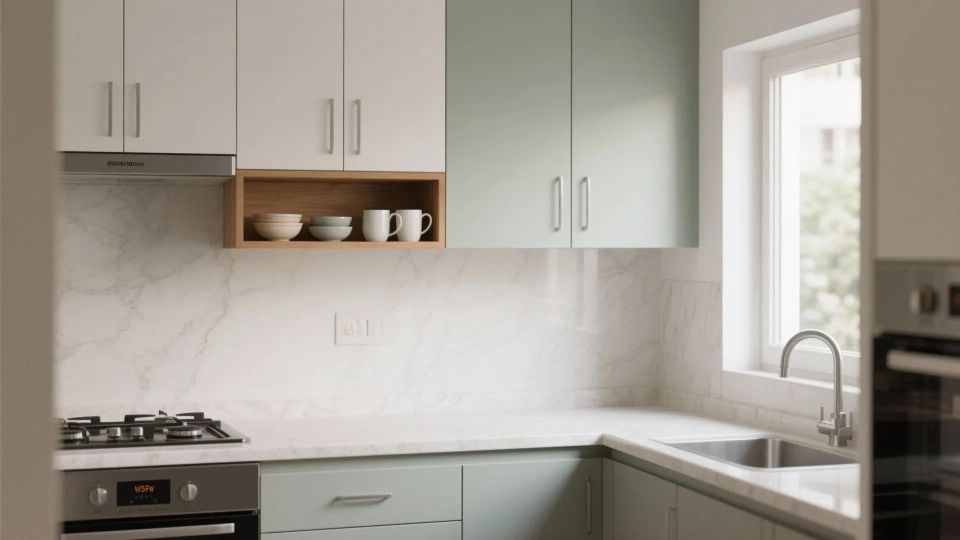 Minimalist Kitchen Storage That Breathes