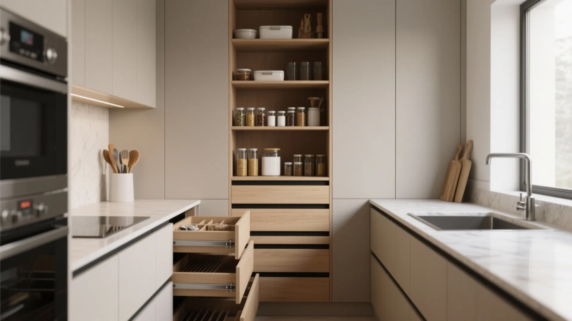 Minimalist Kitchen Storage That Actually Works