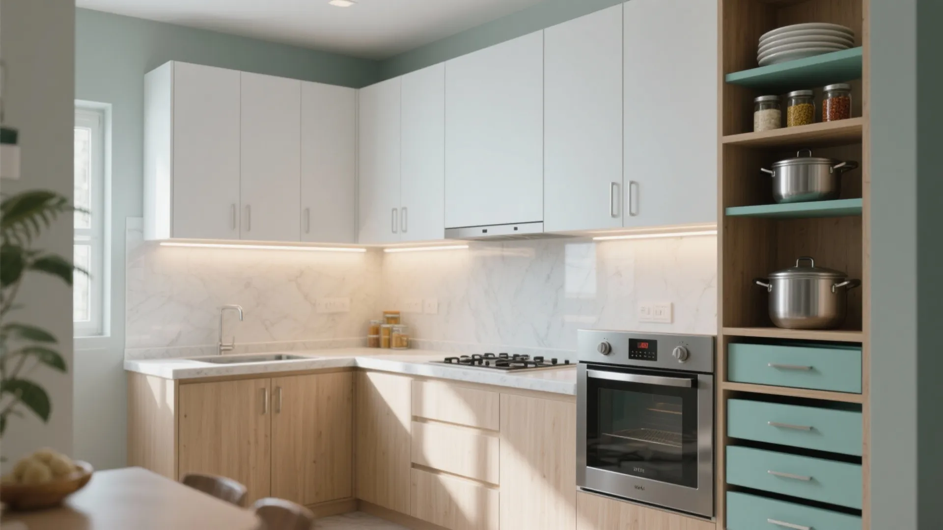 Minimalist Kitchen Storage that Actually Works